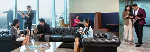 联合办公空间 - 滨海湾金融中心二座